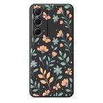 For Samsung Galaxy S23 5G D Series Minimalist TPU Creative Painted Phone Case(Black A1059)