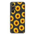For Samsung Galaxy S22+ 5G D Series Minimalist TPU Creative Painted Phone Case(Black A1049)