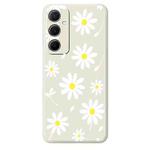 For Samsung Galaxy S22+ 5G E Series Minimalist TPU Creative Painted Phone Case(White A1068)