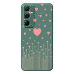 For Samsung Galaxy S22+ 5G E Series Minimalist TPU Creative Painted Phone Case(Green A1072)