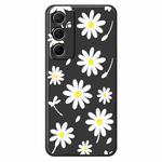 For Samsung Galaxy S21 5G E Series Minimalist TPU Creative Painted Phone Case(Black A1068)