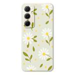 For Samsung Galaxy S22+ 5G F Series Minimalist TPU Creative Painted Phone Case(White A1085)
