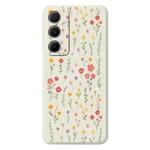 For Samsung Galaxy S23 5G G Series Minimalist TPU Creative Painted Phone Case(White A1112)