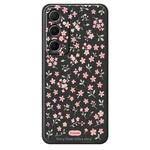 For Samsung Galaxy S22+ 5G G Series Minimalist TPU Creative Painted Phone Case(Black A1101)