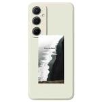 For Samsung Galaxy S21 5G G Series Minimalist TPU Creative Painted Phone Case(White A1106)
