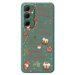 For Samsung Galaxy A23 5G / 4G B Series Minimalist TPU Creative Painted Phone Case(Green A0997)