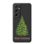 For Samsung Galaxy A13 5G B Series Minimalist TPU Creative Painted Phone Case(Black A0991)