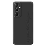 For Samsung Galaxy A32 4G B Series Minimalist TPU Creative Painted Phone Case(Black A1004)