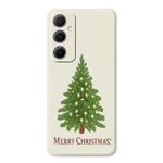 For Samsung Galaxy A31 B Series Minimalist TPU Creative Painted Phone Case(White A0991)