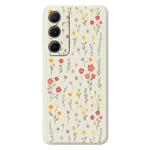 For Samsung Galaxy A06 5G / 4G G Series Minimalist TPU Creative Painted Phone Case(White A1112)