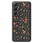 For Samsung Galaxy A22 5G G Series Minimalist TPU Creative Painted Phone Case(Black A1112)