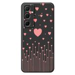 For Samsung Galaxy A13 4G E Series Minimalist TPU Creative Painted Phone Case(Black A1072)
