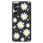 For Samsung Galaxy A12 E Series Minimalist TPU Creative Painted Phone Case(Black A1068)
