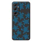 For Samsung Galaxy A54 5G D Series Minimalist TPU Creative Painted Phone Case(Black A1047)