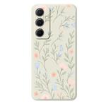 For Samsung Galaxy A32 5G D Series Minimalist TPU Creative Painted Phone Case(White A1060)