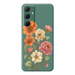For Samsung Galaxy A51 5G / 4G D Series Minimalist TPU Creative Painted Phone Case(Green A1054)