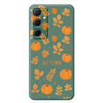 For Samsung Galaxy A13 5G C Series Minimalist TPU Creative Painted Phone Case(Green A1032)