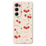 For Samsung Galaxy A13 5G C Series Minimalist TPU Creative Painted Phone Case(White A1034)