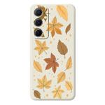 For Samsung Galaxy A31 C Series Minimalist TPU Creative Painted Phone Case(White A1026)