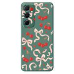 For Samsung Galaxy A31 C Series Minimalist TPU Creative Painted Phone Case(Green A1034)