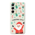 For iPhone 11 Pro Max A Series Minimalist TPU Creative Painted Phone Case(White A0940)