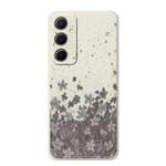 For iPhone 11 Pro Max A Series Minimalist TPU Creative Painted Phone Case(White A0945)