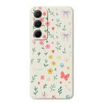 For iPhone 11 Pro A Series Minimalist TPU Creative Painted Phone Case(White A0955)