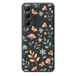 For iPhone X / XS D Series Minimalist TPU Creative Painted Phone Case(Black A1059)