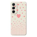 For iPhone 13 Pro Max E Series Minimalist TPU Creative Painted Phone Case(White A1072)