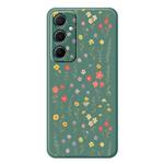 For iPhone 16e G Series Minimalist TPU Creative Painted Phone Case(Green A1112)