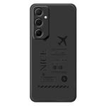For iPhone 13 G Series Minimalist TPU Creative Painted Phone Case(Black A1111)