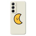 For iPhone 11 Pro Max G Series Minimalist TPU Creative Painted Phone Case(White A1102)