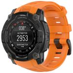 For Garmin Instinct 3 AMOLED 50mm / Solar 50mm xDfind Quick-release Silicone Watch Band(Official Orange)