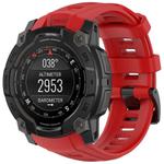 For Garmin Instinct 3 AMOLED 50mm / Solar 50mm xDfind Quick-release Silicone Watch Band(Red)