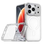 For iPhone 17 Pro MagSafe Magnetic Clear Phone Case(White)