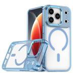 For iPhone 17 Pro MagSafe Magnetic Clear Phone Case(Blue)