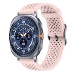For Samsung Galaxy Watch Ultra / Ultra 2025 xDfind Breathable Silicone Watch Band(Pink)
