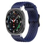 For Samsung Galaxy Watch8 / 8 Classic xDfind Breathable Silicone Watch Band(Midnight Blue)