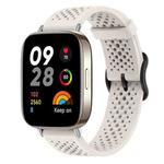 For Redmi Watch 3 xDfind Breathable Silicone Watch Band(Starlight)