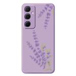 For Huawei P40 Lite / Nova 6 SE A Series Minimalist TPU Creative Painted Phone Case(Purple A0975)