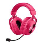 Logitech G PRO X2 Bluetooth 2.4G Dual-Mode Wireless Gaming Earphone(Pink)