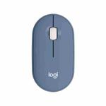 Logitech PEBBLE M350 1000DPI Ultra-Thin Dual-Mode Wireless Bluetooth Mouse(Blue)