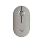 Logitech PEBBLE M350 1000DPI Ultra-Thin Dual-Mode Wireless Bluetooth Mouse(Grey)
