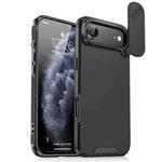 For iPhone 17 Air Sliding Camshield TPU + PC Phone Case(Black)
