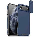 For iPhone 17 Air Sliding Camshield TPU + PC Phone Case(Blue)