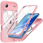 For iPhone 17 Air RedPepper Tempered Glass MagSafe Phone Case(Pink)