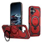 For iPhone 17 Cooling MagSafe Holder Phone Case(Red)