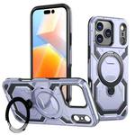 For iPhone 17 Pro Cooling MagSafe Holder Phone Case(Light Purple)
