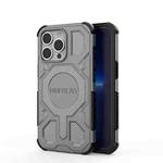 For iPhone 13 Pro BIBERCAS Real Color Series MagSafe Shockproof Phone Case(Gray)