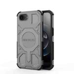 For iPhone 16e BIBERCAS Real Color Series MagSafe Shockproof Phone Case(Gray)